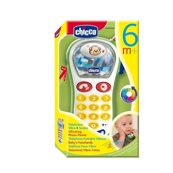 Телефон музыкальный Chicco 60067 с картинками фото 1