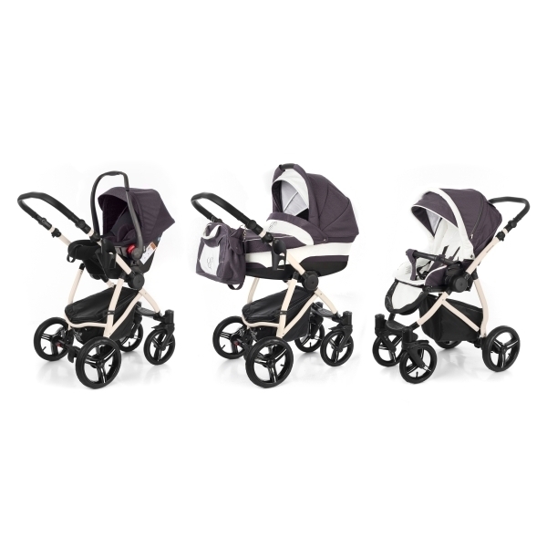Фото Детская коляска Esspero Newborn Lux 3 в 1, шасси Beige, реальные фотографии клиентов | Коляски-Кроватки.Ру