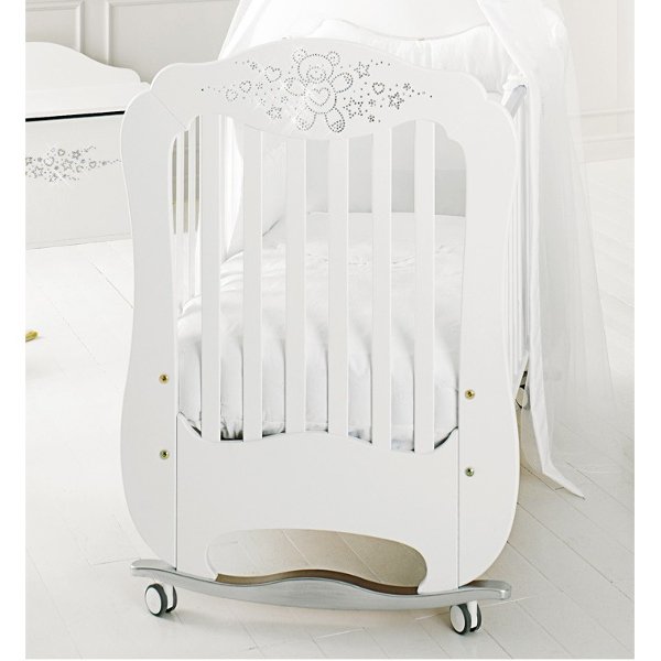 Фото Детская кроватка Baby Expert Diamante, реальные фотографии клиентов | Коляски-Кроватки.Ру