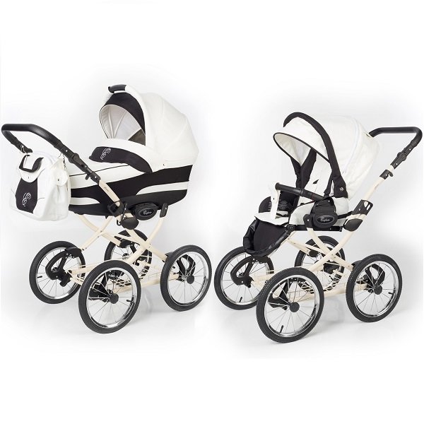 Детская коляска Esspero Classic 2 в 1, шасси Beige - Фото