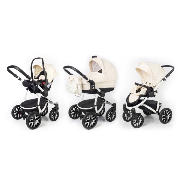 Фото Детская коляска Esspero Discovery 3 в 1, шасси White, реальные фотографии клиентов | Коляски-Кроватки.Ру