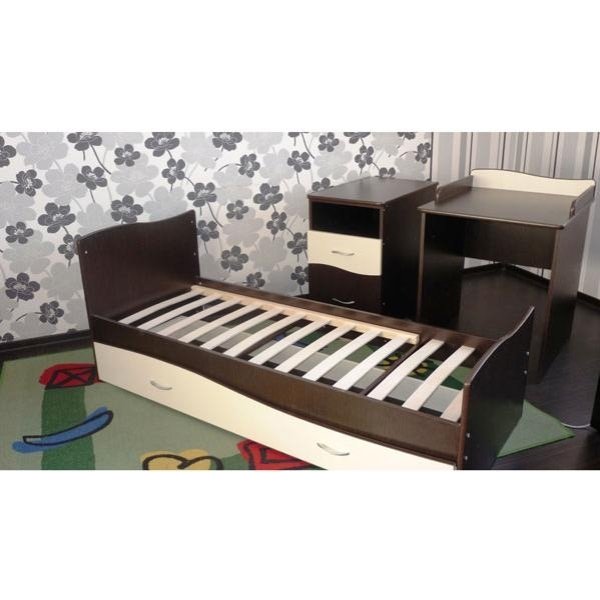 Детская кроватка Островок уюта Чунга-Чанга (поперечный маятник) фото 2