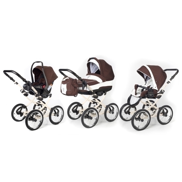 Фото Детская коляска Esspero Classic 3 в 1, шасси Beige, реальные фотографии клиентов | Коляски-Кроватки.Ру