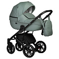 Детская коляска Indigo Mio Eco 2 в 1 (03 шалфей кожа
						
					) — Фото
