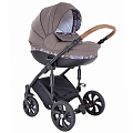 Детская коляска Tutis Mimi Style 3 в 1 Детская коляска Tutis Mimi Style 3 в 1 335/2 Кофейный лен — Фото