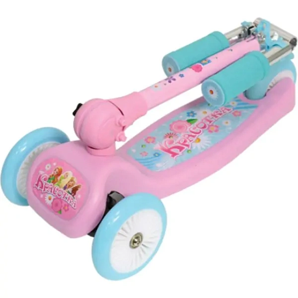 Трехколесный самокат 1Toy 1Той Красотка Т57629 фото 1