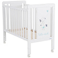 Детская кроватка Micuna Little Chick (Микуна Литл Чик) 120*60 Детская кроватка Micuna Little Chick (Микуна Литл Чик) 120*60 (White/Aquamarine) — Фото