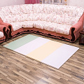 Детский игровой складывающийся коврик AlzipMat Silion Mat G SM-200G (Eco Duo Olive Green
						
					) — Фото