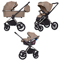Детская коляска Carrello Optima 3 в 1 2022 Детская коляска Carrello Optima 3 в 1 2022 Oyster Beige — Фото