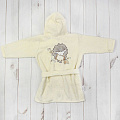 Халатик махровый Золотой Гусь Ёжик Топа-Топ (бежевый (086)) — Фото