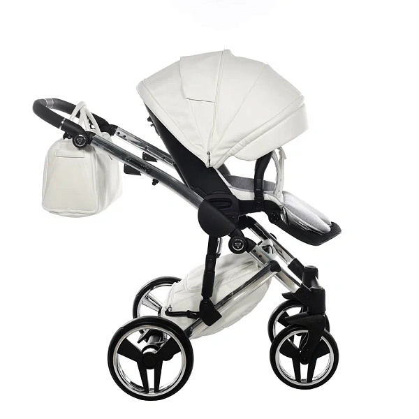 Детская коляска Junama Diamond Individual V2 3 в 1 на серебряной раме фото 15