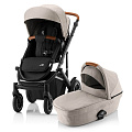 Детская коляска Britax Roemer Smile 3 2 в 1 Детская коляска Britax Roemer Smile 3 2 в 1 Pure Beige — Фото