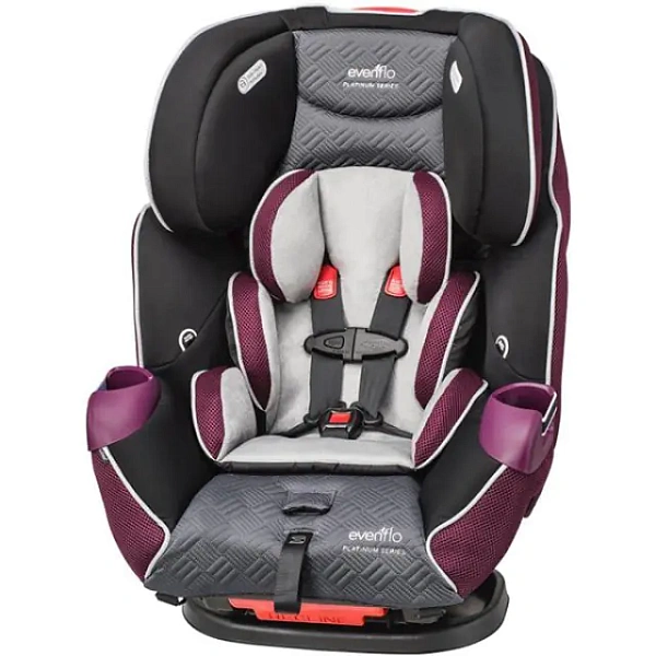 Детское автокресло Evenflo Symphony  Platinum Series Эвенфло Симфони е3 ЛХ Платинум Сериз фото 2