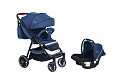 Детская коляска Bubago Model Q 2 в 1 Детская коляска Bubago Model Q 2 в 1 Blue Jeans — Фото