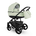 Детская коляска Camarelo Tisso 3 в 1 Детская коляска Camarelo Tisso 3 в 1 WTIS-04, фисташковый экокожа — Фото