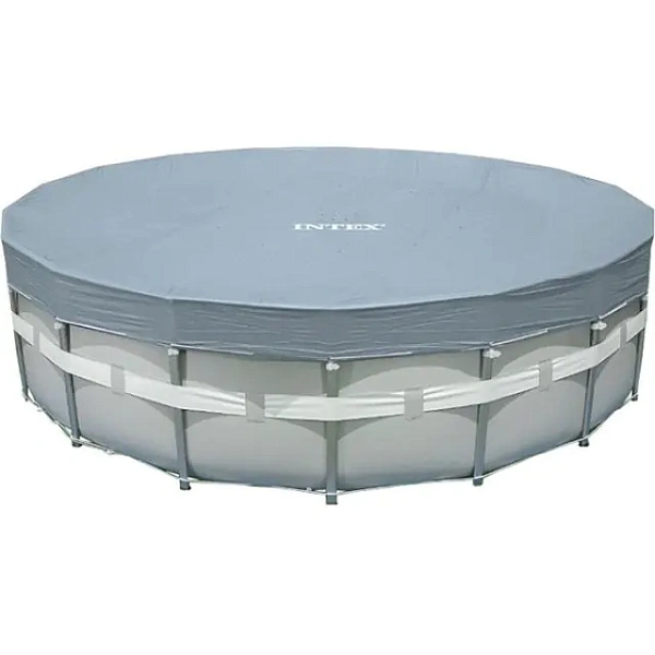 Каркасный семейный бассейн Intex Ultra Интекс Ультра круглый с лестницей и насосом-фильтром c54924, c54470 фото 4