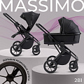 Детская коляска Sweet Baby Massimo 2 в 1 (Black
						
					) — Фото