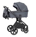 Детская коляска Carrello Ultimo CRL-6518 2 в 1 на черной раме Детская коляска Carrello Ultimo CRL-6518 2 в 1 на черной раме (Cool Grey
) — Фото