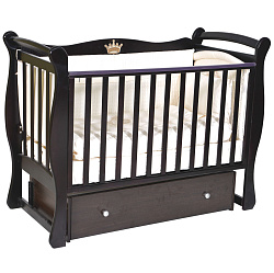 Детская кроватка Кедр Viola 1 автостенка/универсальный маятник