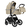 Детская коляска Sweet Baby Verde 3 в 1 на серебряной раме Детская коляска Sweet Baby Verde 3 в 1 на серебряной раме (Beige
) — Фото