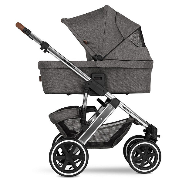 Детская коляска ABC-Design Salsa 4 Air 2 в 1 на серебряной раме фото 1