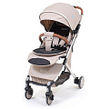 Детская прогулочная коляска Nuovita Giro Детская прогулочная коляска Nuovita Giro Beige/Бежевый Серебро — Фото