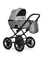 Детская коляска Riko Basic Ozon Shine Prestige 2 в 1 03 Серый — Фото