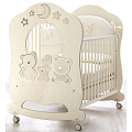 Детская кроватка Italbaby Happy Family Oblo Детская кроватка Italbaby Happy Family Oblo крем — Фото