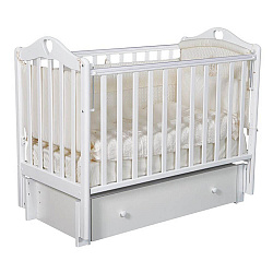 Детская кроватка Антел Каролина 4/6, универсальный маятник/ящик