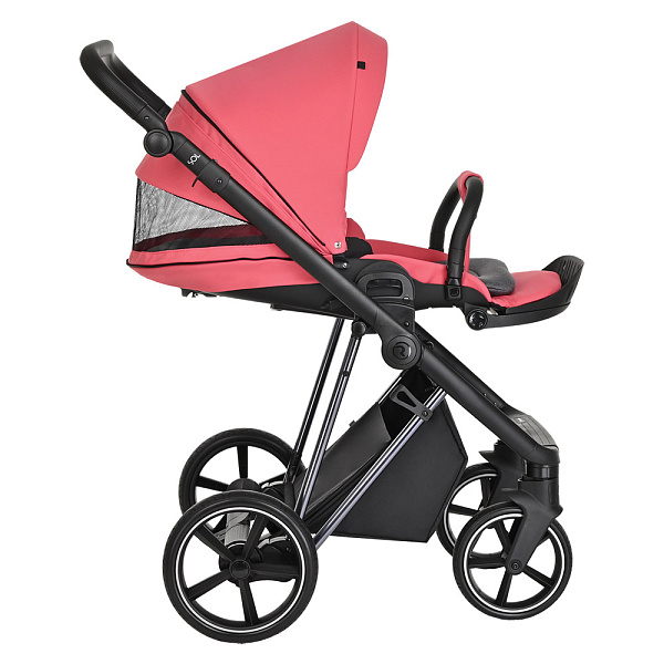 Детская коляска Roan Sol Luxury 2 в 1 на серебряной раме фото 8