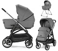 Детская коляска Inglesina Aptica System Duo 2 в 1 на шасси Aptica Graphite AA72N6KSG + AE70N6206 — Фото