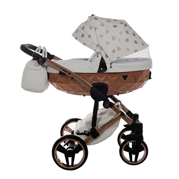 Детская коляска Junama Glow V2 2 в 1 на медной раме фото 2