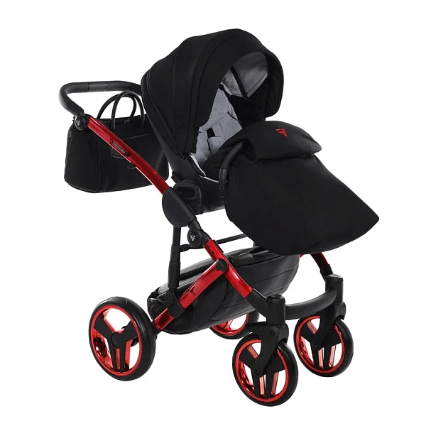Детская коляска Junama Diamond Individual V2 2 в 1 на цветной раме фото 8