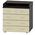 Пеленальный комод Атон М Орион КР 80/5, ЛДСП Пеленальный комод Атон М Орион КР 80/5, ЛДСП Венге - Ваниль — Фото