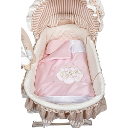 Набор постели в люльку Kids Fashion Bunny Cap, 6 предметов Набор постели в люльку Kids Fashion Bunny Cap, 6 предметов
