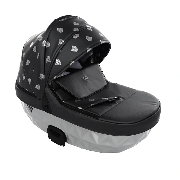 Детская коляска Junama Glow V2 3 в 1 на серебряной раме фото 10