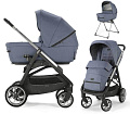 Детская коляска Inglesina Aptica System Duo 2 в 1 на шасси Aptica Graphite AA72N6ASB + AE70N6206 — Фото