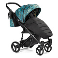 Детская коляска прогулочная Bebizaro Tweed (Turquoise
						
					) — Фото