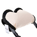 Муфта для рук Esspero Lit Leatherette Эко-кожа Муфта для рук Esspero Lit Leatherette Эко-кожа Beige-Black — Фото