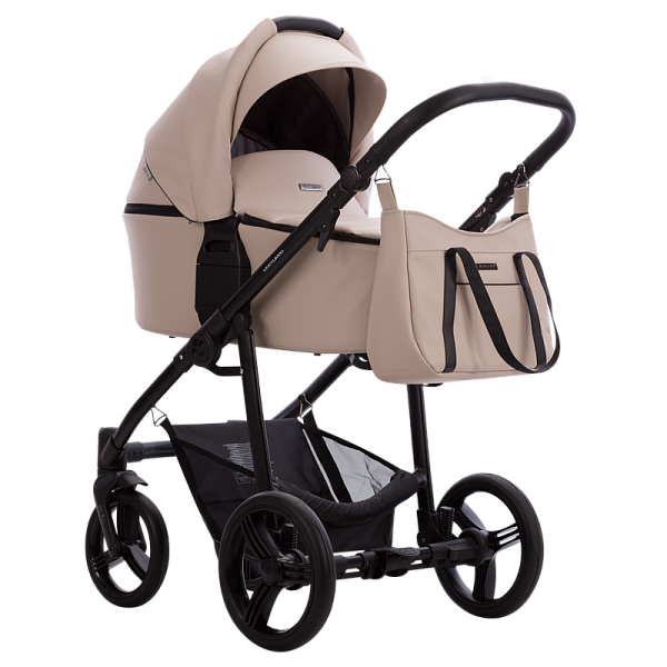 Детская коляска Bebetto Verturro Pro 3 в 1, 100% экокожа фото 4