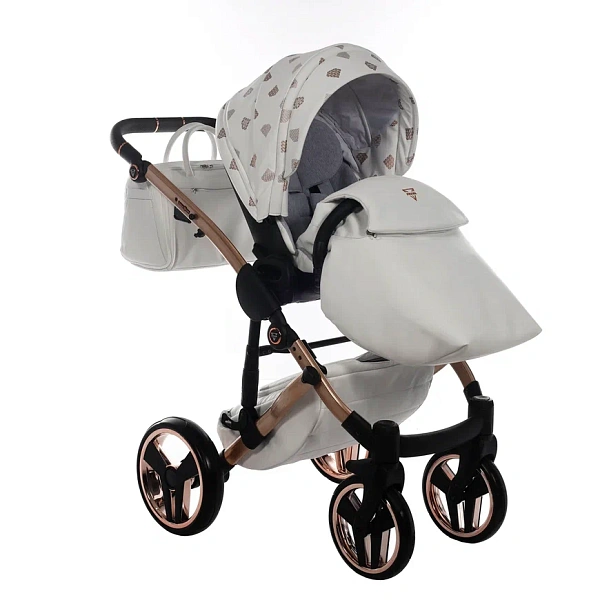 Детская коляска Junama Glow V2 2 в 1 на медной раме фото 23