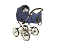 Детская коляска Noordline Nicole Classic Chrom 2 в 1 Детская коляска Noordline Nicole Classic Chrom 2 в 1 Blue — Фото