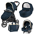 Детская коляска Peg-Perego Book Cross Modular System 3 в 1 (Breeze Blue
						
					) — Фото