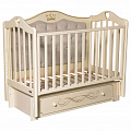 Детская кроватка Bellini Rouz Elegance Premium Детская кроватка Bellini Rouz Elegance Premium Слоновая кость — Фото
