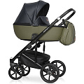 Детская коляска Riko Basic Ozon 2 в 1 Детская коляска Riko Basic Ozon 2 в 1 02 Черно-Зеленый — Фото