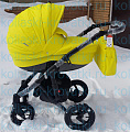 Детская коляска Adamex Barletta Deluxe (Carbon) 3 в 1 Детская коляска Adamex Barletta Deluxe (Carbon) 3 в 1 39S — Фото