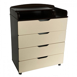 Пеленальный комод Антел Ульяна-8 800/4 МДФ