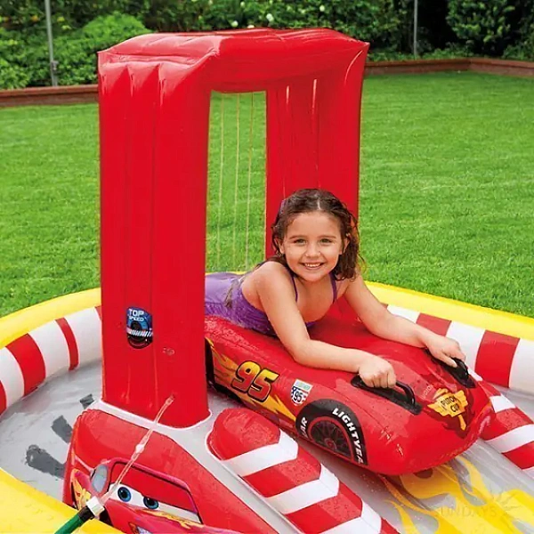 Игровой центр Надувной бассейн Intex Интекс Тачки с надувными досками c57134 фото 2