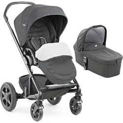 Детская коляска Joie Chrome DLX with Carry Cot Pavement Stroller 2 в 1