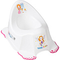 Нескользящий детский горшок Tega Baby Принцесса Little Princess (White - Белый) — Фото